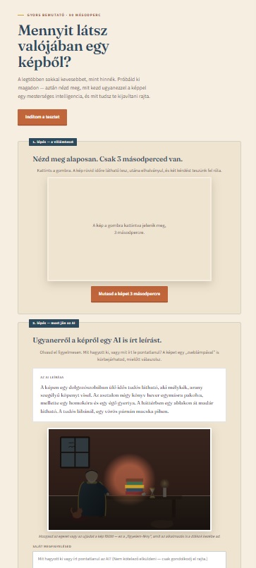 Weboldal-részlet magyar szöveggel, kérdéses címsorokkal és illusztrációval, tanulási témájú cikkek elrendezésében.